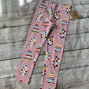 NWT Mini Boden Fun Leggings Christmas Tree (5-6Y)